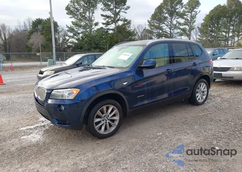 2014 BMW X3 xDrive28I z USA, uszkodzony, nr VIN 5UXWX9C50E0D40761